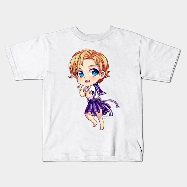 chibi fabulous pewdiepie Kids T-Shirt by ibahibut